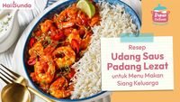Resep Udang Saus Padang Lezat untuk Menu Makan Siang Keluarga